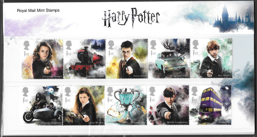 (image for) 2018 Harry Potter Royal Mail Presentation Pack 562 - Click Image to Close